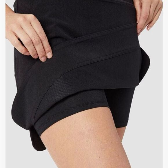 NWT 32 Degrees Cool Woven Athletic Skort (Black) - Small - Picture 2 of 8